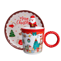 Новорічні чашки та посуд